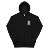 RISE RECORDS R Logo Hoodie (Black) -Cap Shop unisex heavy blend hoodie black front 6029ceb1a8759