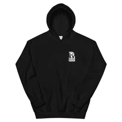 RISE RECORDS R Logo Hoodie (Black)