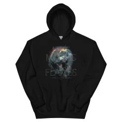 Like Moths To Flames Pure Like Porcelain Hoodie (Black)