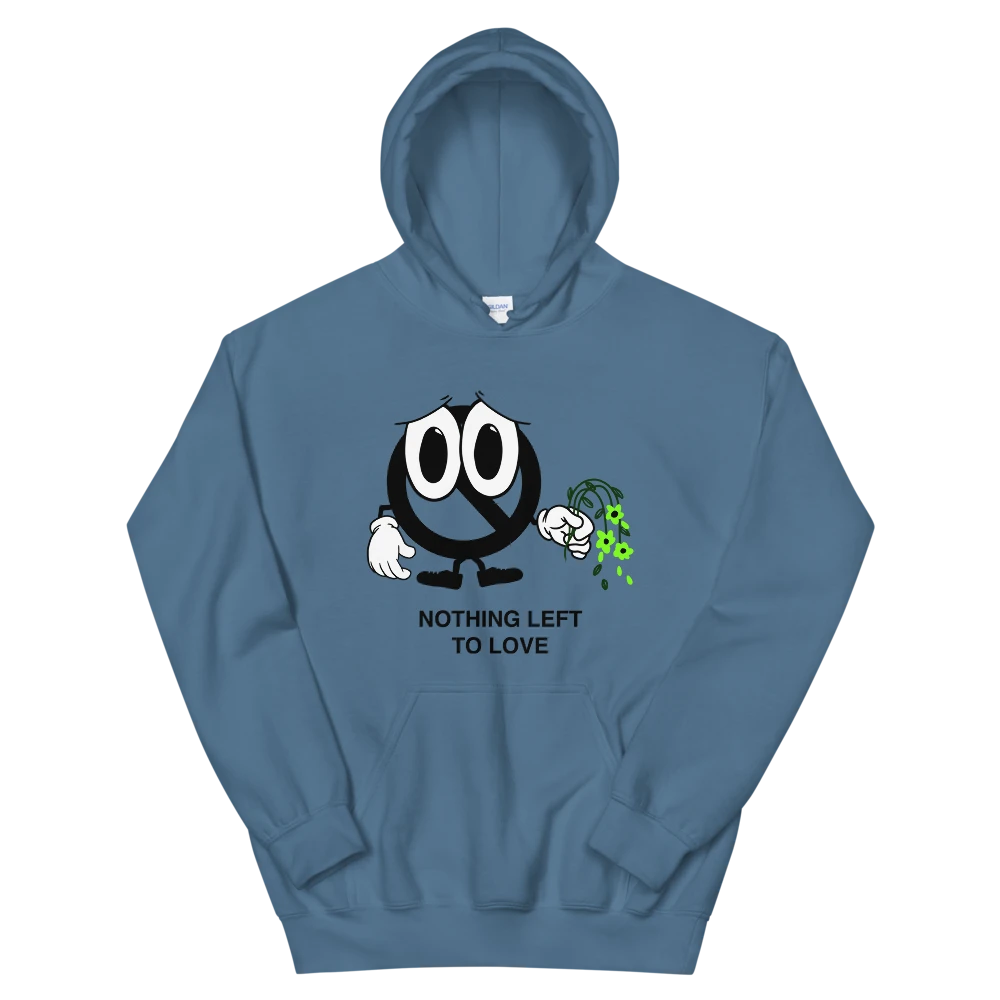 Counterparts Sad Face Hoodie (Indigo Blue) 3 Counterparts Sad Face Hoodie (Indigo Blue)