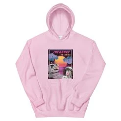 Internet Friends Sunset Hoodie (Pink)