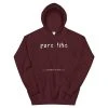 Like Moths To Flames Porcelain Hoodie (Maroon) -Cap Shop unisex heavy blend hoodie maroon front 6193224115f32