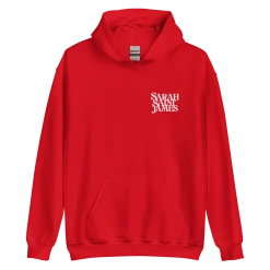 Sarah Saint James Logo Hoodie (Red)