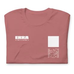 Erra Skull Tee -Cap Shop unisex staple t shirt mauve front 61e63134e448b