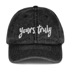 Yours Truly Afterglow Embroidered Dad Hat