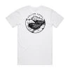 Hollow Coves Circle Logo Tee (White) -Cap Shop white tee back 2