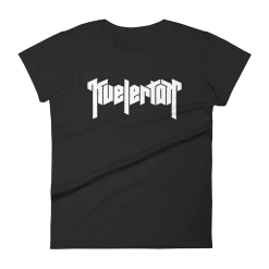 Kvelertak Logo Femme Fit Tee (Black)