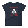 Sevendust Blood & Stone Femme Fit Tee (Navy) -Cap Shop womens fashion fit t shirt navy front 6029eeae29a45