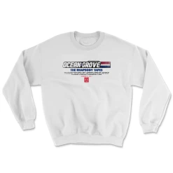 Ocean Grove Wrong Way Crew Neck (White)